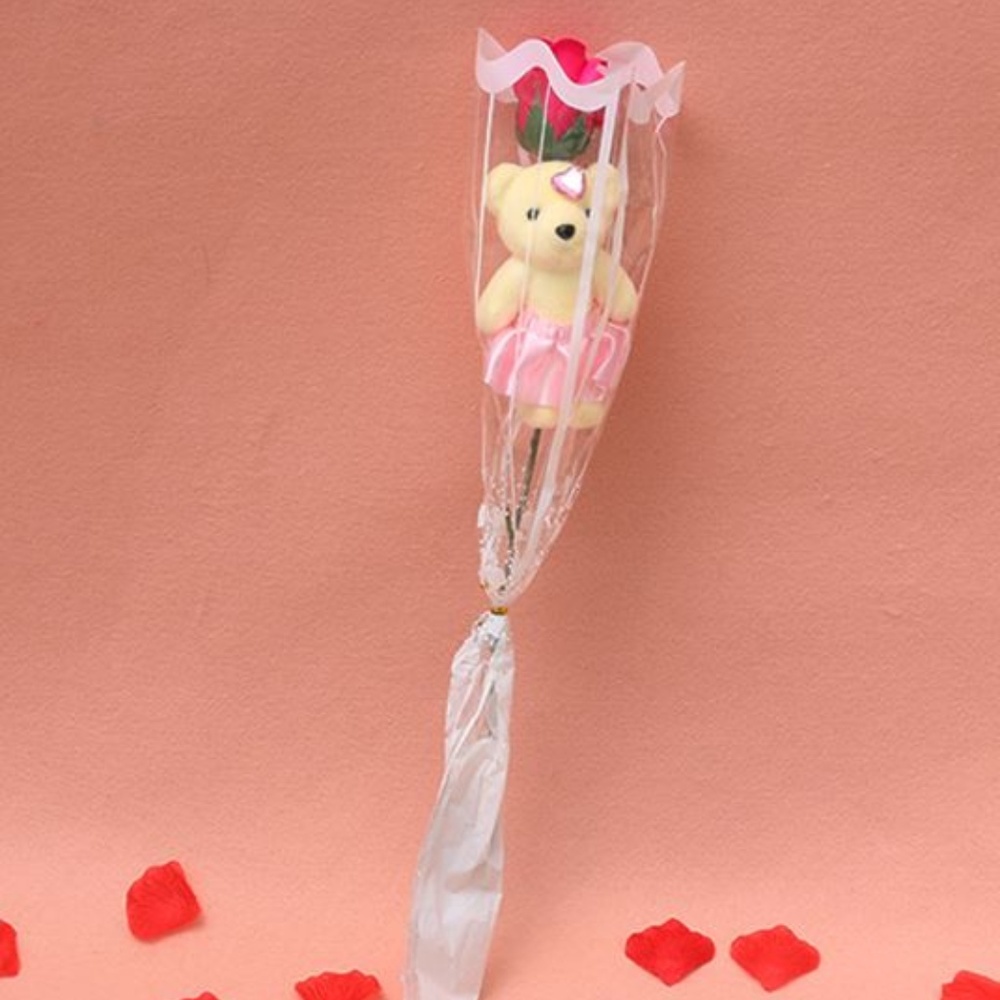 Mother’s Day  Gifts Bear Rose  Soap.. - Picture 2 of 3